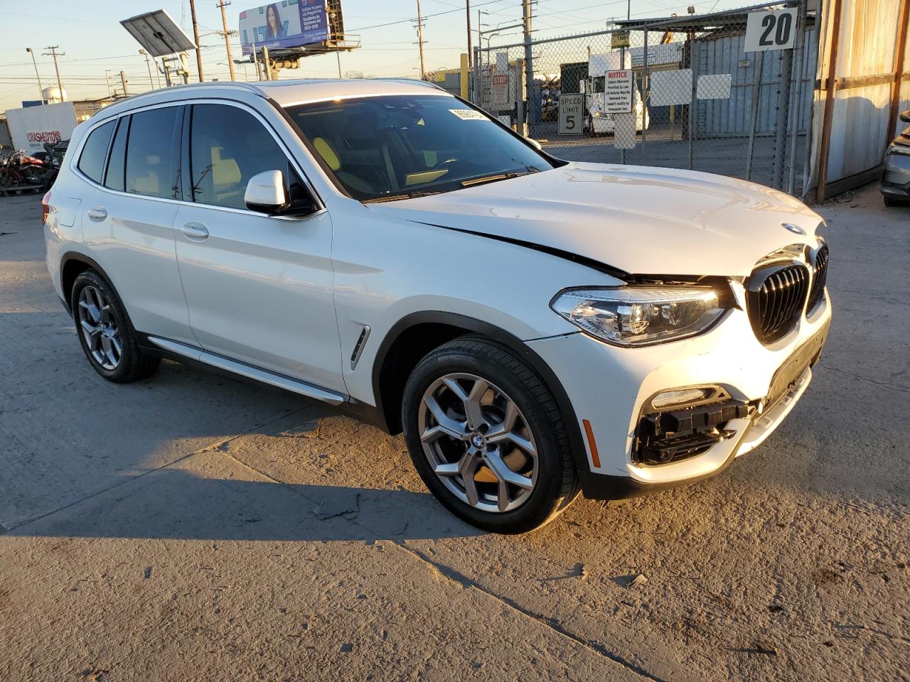 Lot #3029330690 2021 BMW X3 SDRIVE3