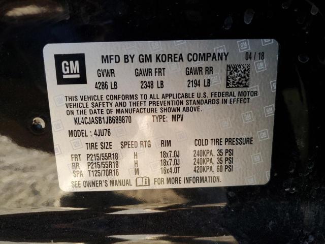 2018 BUICK ENCORE PRE - KL4CJASB1JB689870