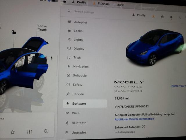 2023 TESLA MODEL Y - 7SAYGDEE1PF706032