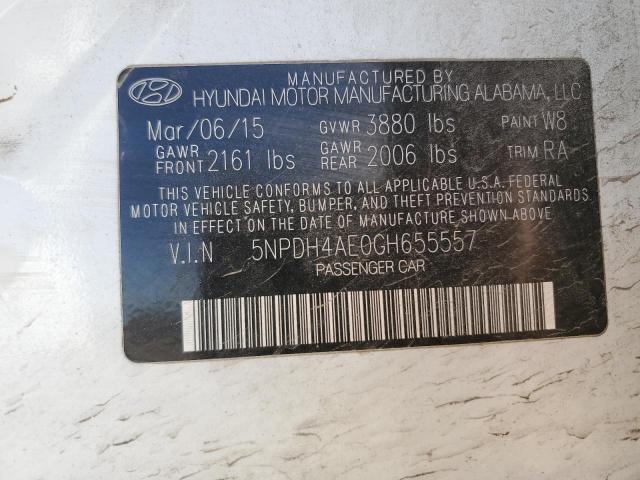 2016 HYUNDAI ELANTRA SE - 5NPDH4AE0GH655557