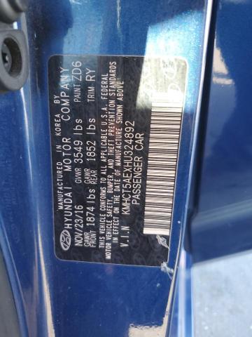 2017 HYUNDAI ACCENT SE - KMHCT5AEXHU324892