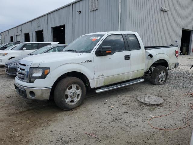 FORD F150 SUPER 2011 white 4dr ext gas 1FTFX1CT0BFB21340 photo #1