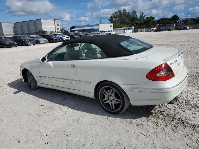 MERCEDES-BENZ CLK 550 2008 white converti gas WDBTK72F28T092187 photo #3