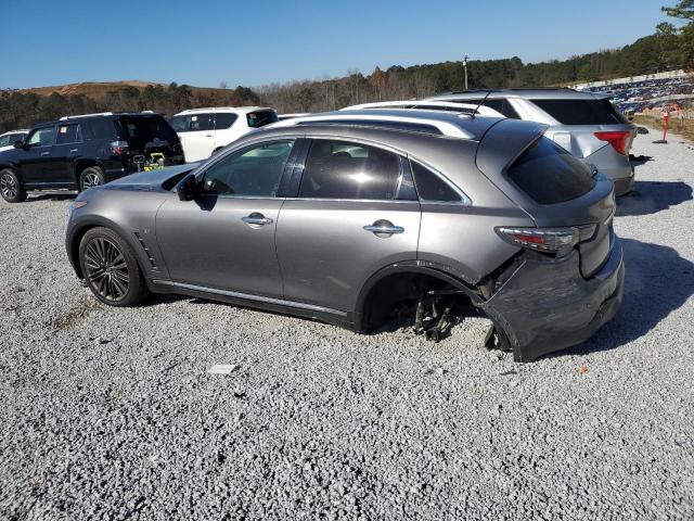 INFINITI QX70 2017 gray  gas JN8CS1MU0HM143890 photo #3