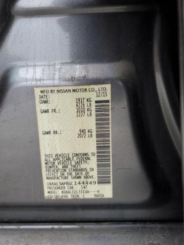2016 NISSAN ALTIMA 2.5 1N4AL3AP8GC144449
