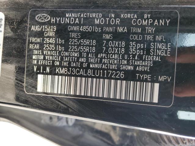 2020 HYUNDAI TUCSON LIM - KM8J3CAL8LU117226
