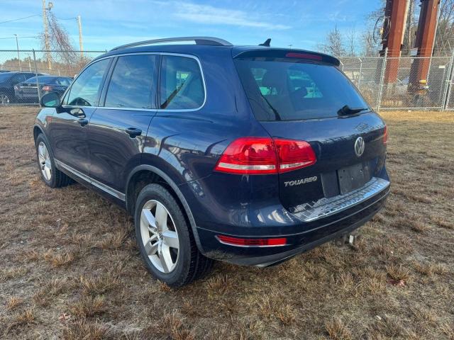 VOLKSWAGEN TOUAREG V6 2012 blue 4dr spor gas WVGEF9BP9CD006682 photo #4