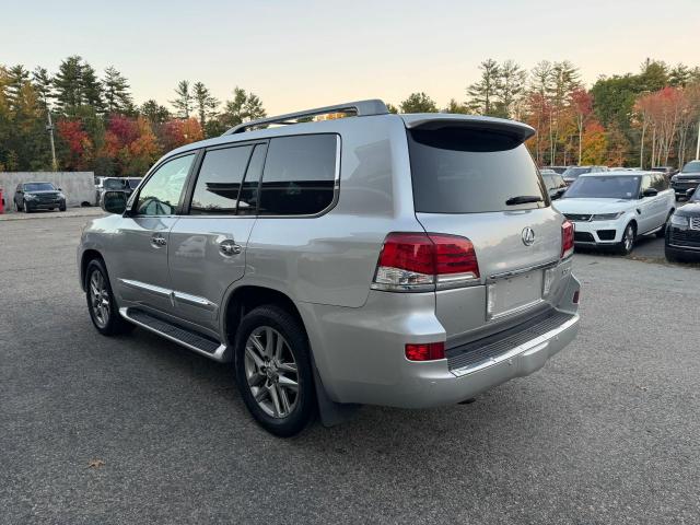 LEXUS LX 570 2013 silver 4dr spor gas JTJHY7AX8D4089490 photo #4