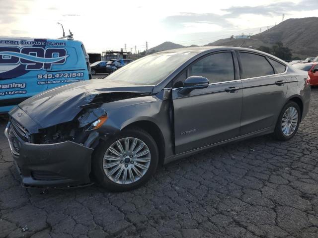 FORD FUSION SE 2014 gray  hybrid engine 3FA6P0LU1ER343840 photo #1