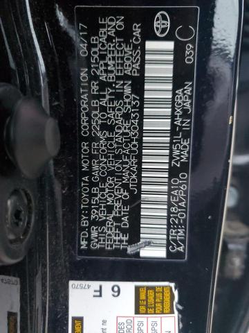 2017 TOYOTA PRIUS - JTDKARFU0H3043137