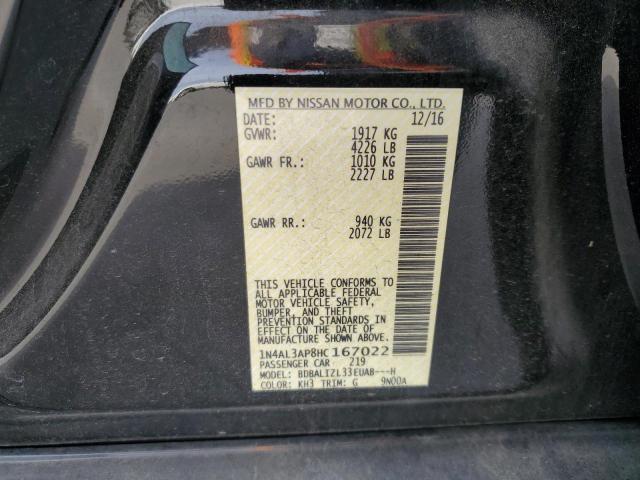 2017 NISSAN ALTIMA 2.5 - 1N4AL3AP8HC167022