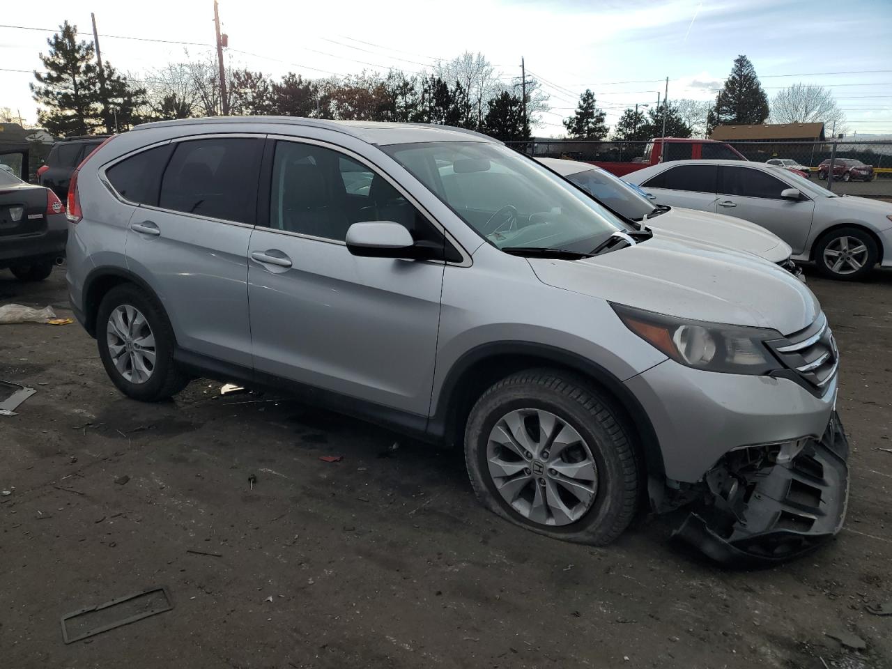 Lot #3044687221 2014 HONDA CR-V EXL