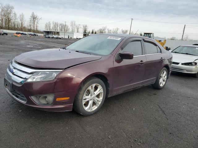 FORD FUSION SE 2012 maroon sedan 4d gas 3FAHP0HA4CR272914 photo #1