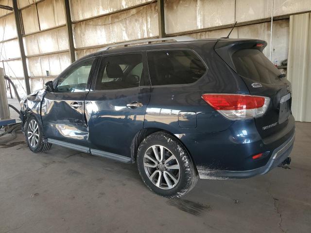 NISSAN PATHFINDER 2013 blue  gas 5N1AR2MM2DC665369 photo #3