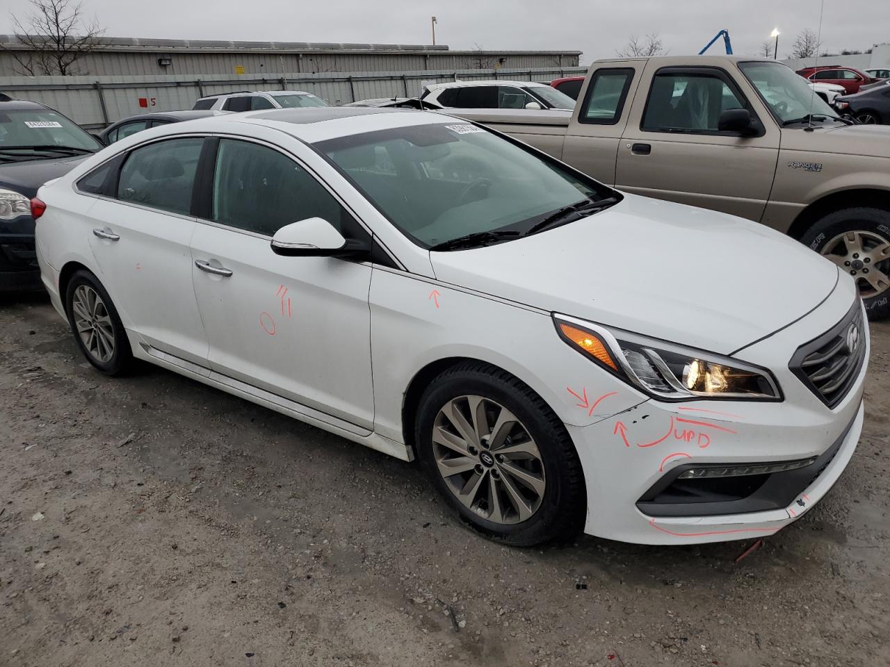 Lot #3028596938 2016 HYUNDAI SONATA SPO