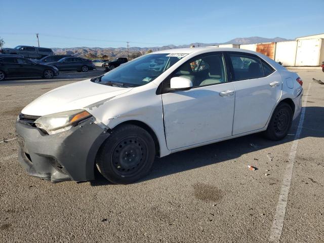 TOYOTA COROLLA L 2016 white  gas 5YFBURHEXGP384600 photo #1