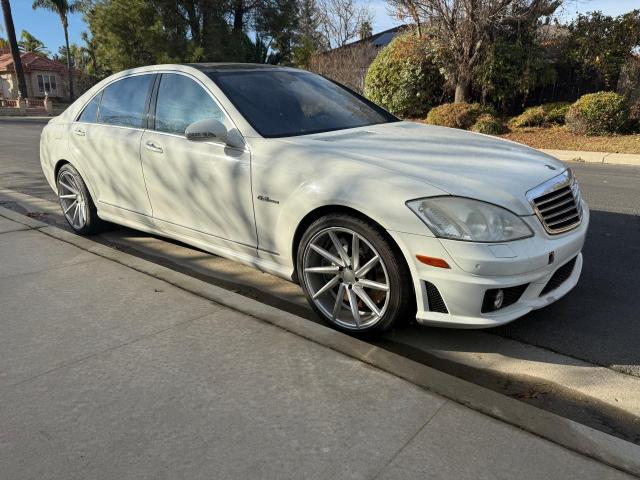 MERCEDES-BENZ S 63 AMG 2008 white sedan 4d gas WDDNG77X38A222265 photo #1