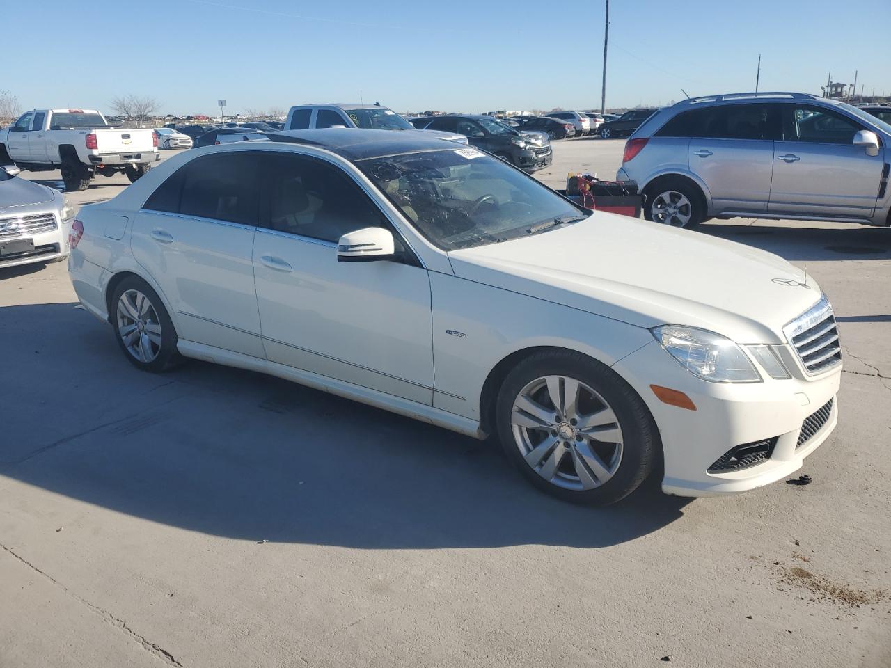 Lot #3034065837 2011 MERCEDES-BENZ E 350 BLUE