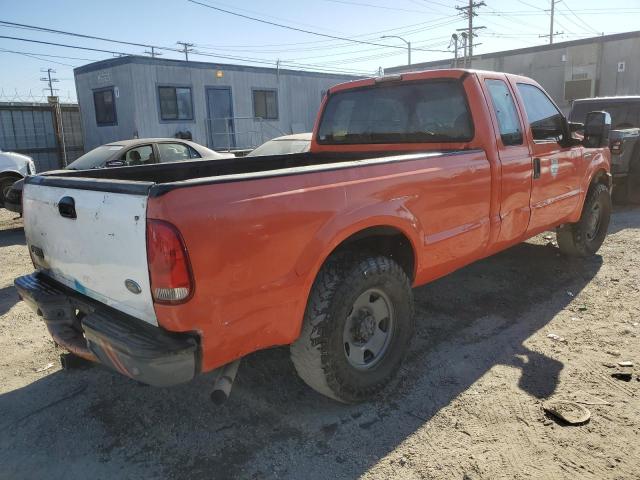 FORD F250 SUPER 2007 orange 4dr ext gas 1FTSX20517EA34246 photo #4