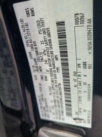 2019 FORD ESCAPE SEL - 1FMCU0HD0KUA03576