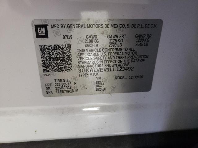 2020 GMC TERRAIN SL - 3GKALVEV1LL123492