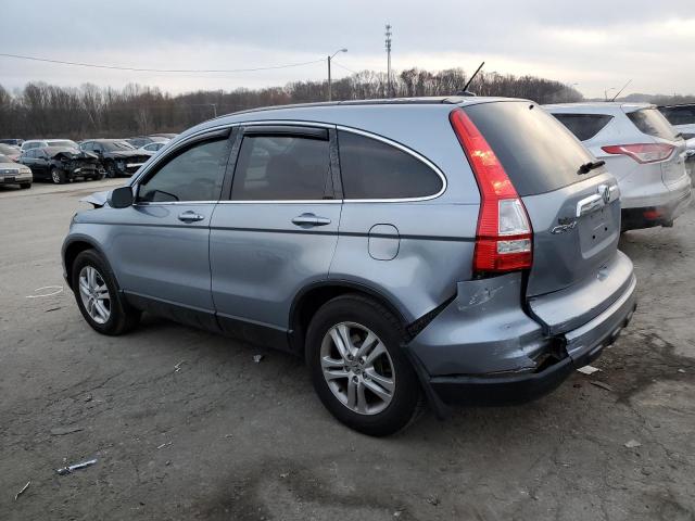 HONDA CR-V EXL 2011 blue 4dr spor gas 5J6RE4H76BL063603 photo #3