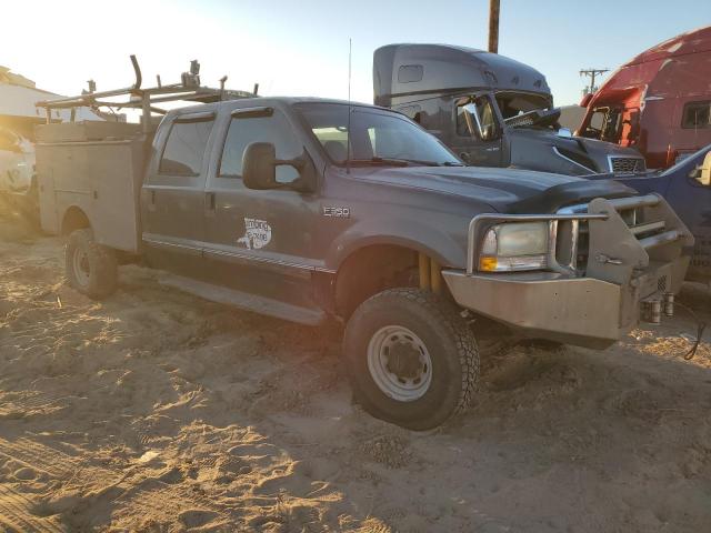 FORD F350 2002 gray  diesel 1FTSW31F82EC02070 photo #1