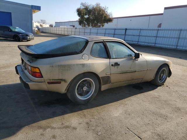 PORSCHE 944 1984 gold coupe gas WP0AA0946EN456540 photo #4