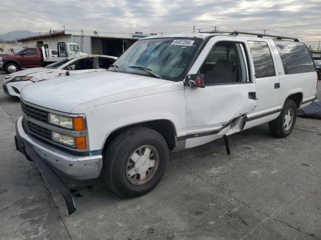 CHEVROLET SUBURBAN C 1996 white 4dr spor gas 3GNEC16R5TG149147 photo #1