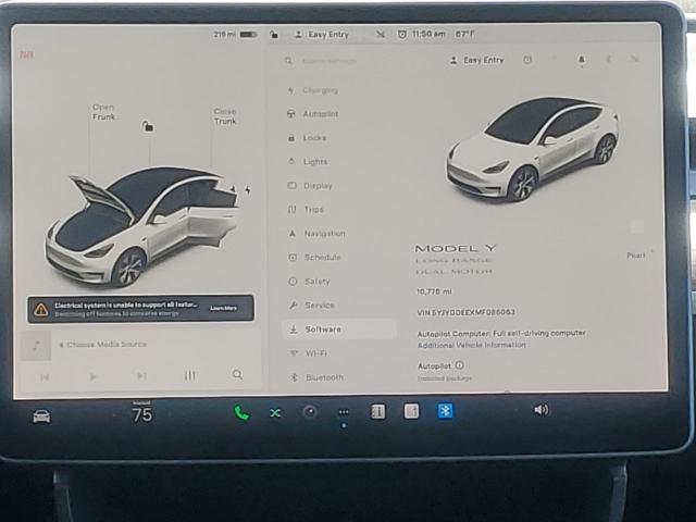 VIN 5YJYGDEEXMF086063 2021 TESLA MODEL Y no.9