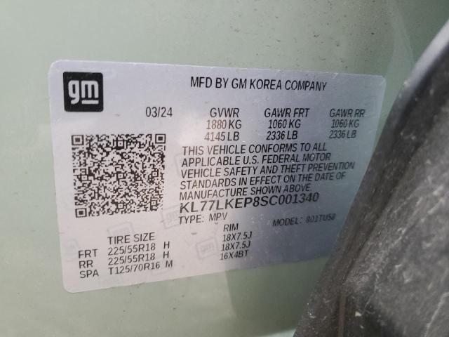 2025 CHEVROLET TRAX ACTIV KL77LKEP8SC001340