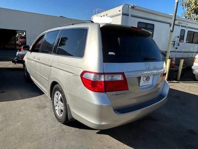 HONDA ODYSSEY EX 2007 gray  gas 5FNRL38467B087017 photo #4