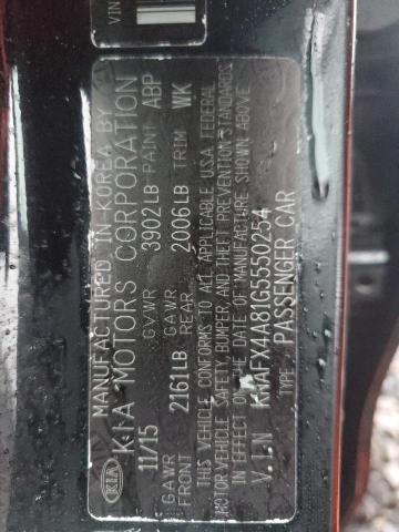 2016 KIA FORTE EX - KNAFX4A81G5550254