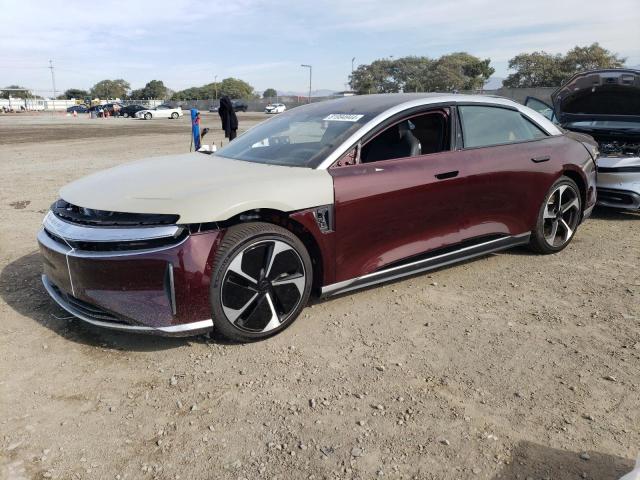 LUCID MOTORS AIR TOURIN 2023 burgundy  electric 50EA1TEA6PA001397 photo #1