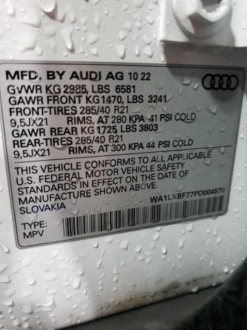 2023 AUDI Q7 PREMIUM - WA1LXBF77PD004570