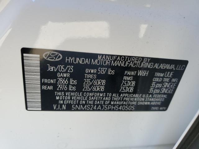2023 HYUNDAI SANTA FE S - 5NMS24AJ5PH540505