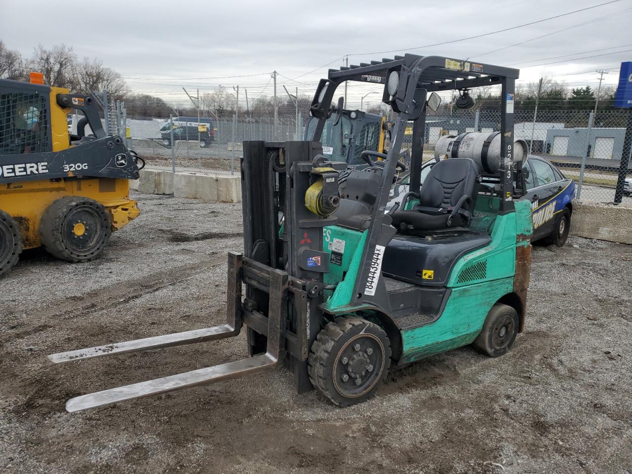 Lot #3034423716 2017 MITSUBISHI FORKLIFT