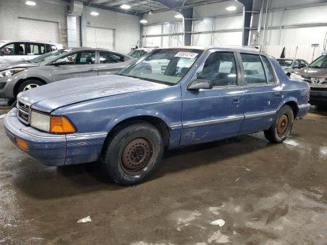 DODGE SPIRIT 1991 blue  gas 1B3XA46K9MF628235 photo #1