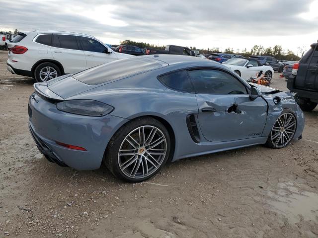 PORSCHE CAYMAN GTS 2024 gray  gas WP0AD2A89RK269477 photo #4