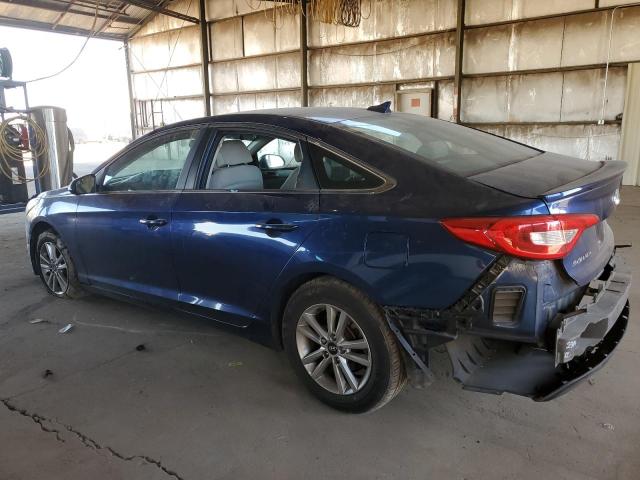 HYUNDAI SONATA SE 2016 blue  gas 5NPE24AF3GH392804 photo #3