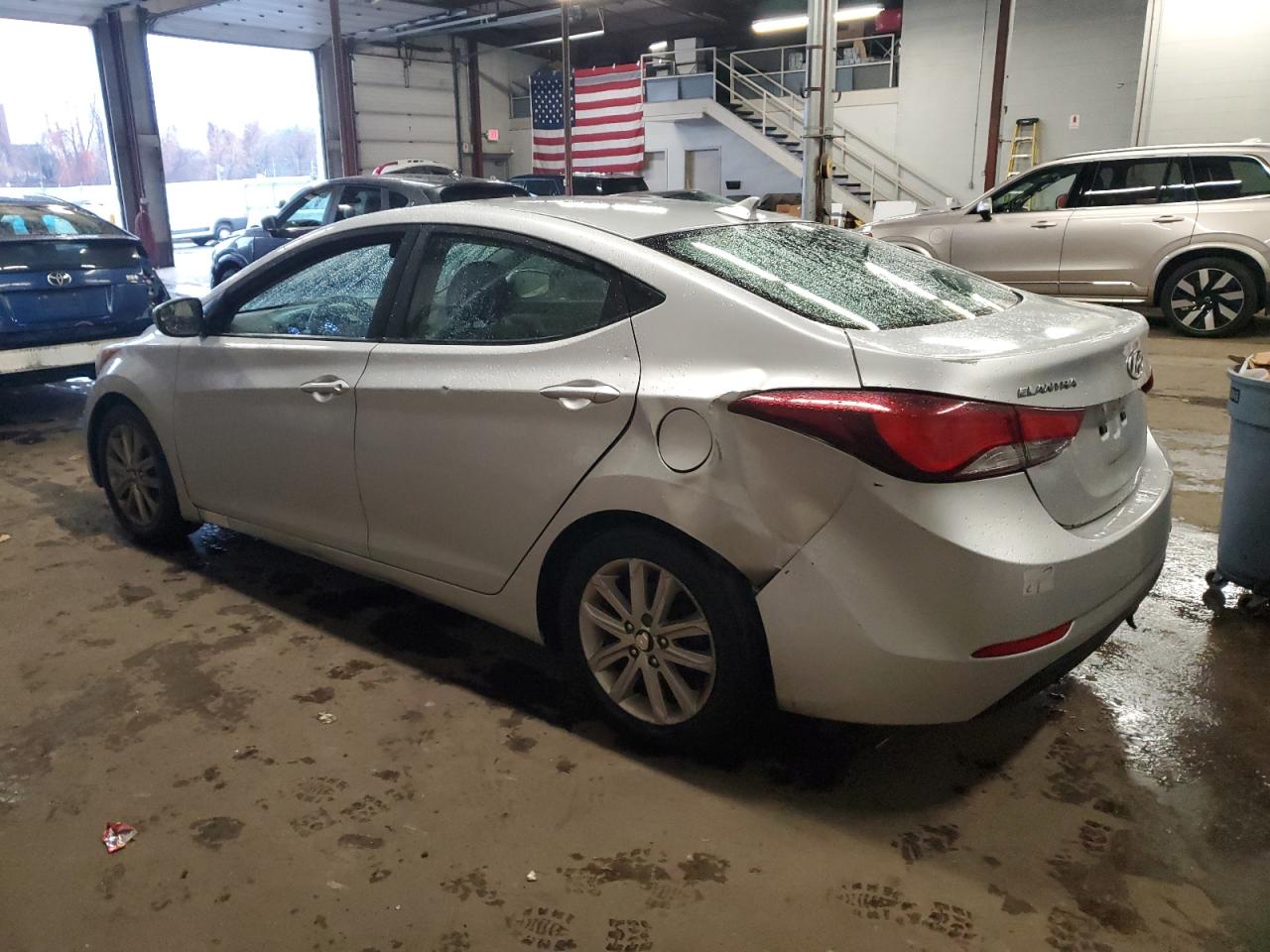 Lot #3034077843 2014 HYUNDAI ELANTRA SE