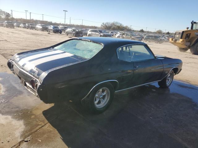 CHEVROLET CHEVELLE 1972 black   1D37F21523434 photo #4