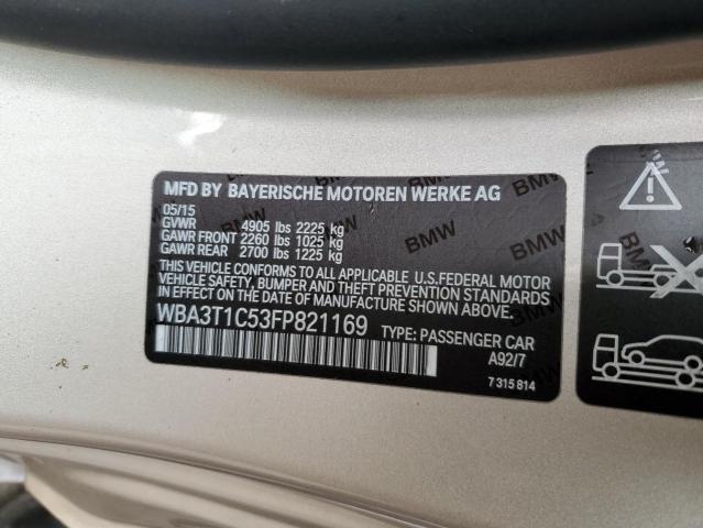 2015 BMW 428 XI SUL - WBA3T1C53FP821169