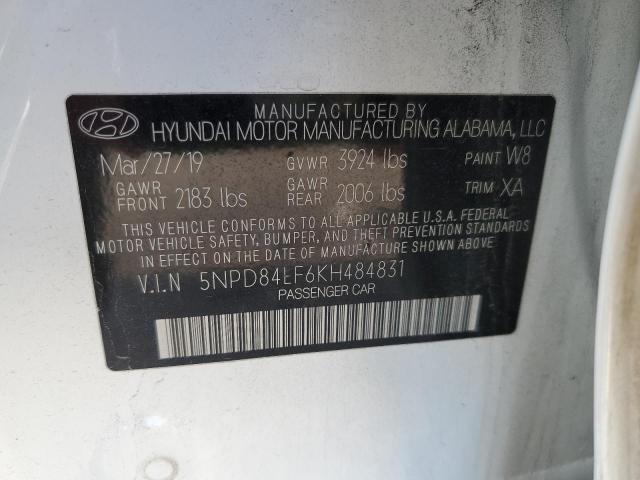 2019 HYUNDAI ELANTRA SE - 5NPD84LF6KH484831
