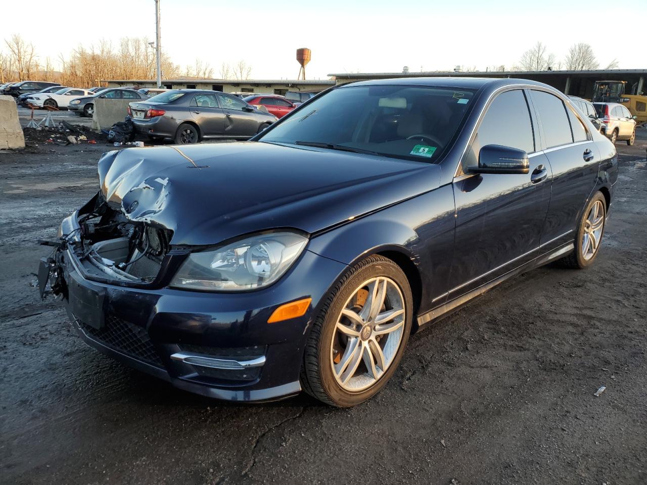 Lot #3033011999 2014 MERCEDES-BENZ C 300 4MAT