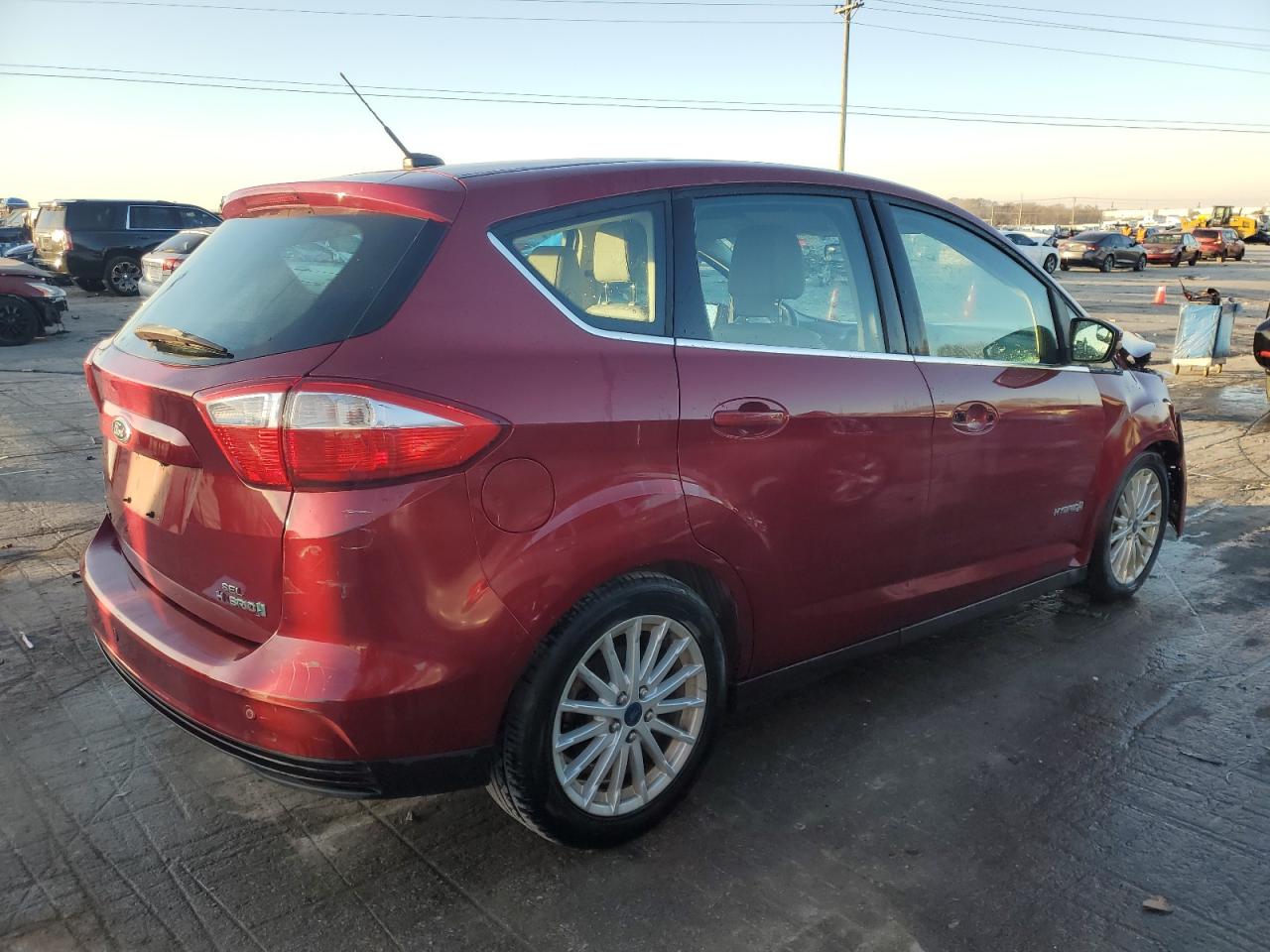 Lot #3033277835 2014 FORD C-MAX SEL