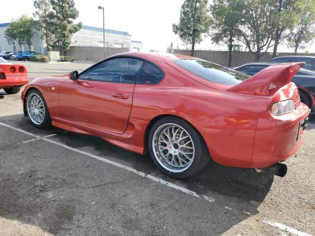 TOYOTA SUPRA 5-SP 1995 red   JZA800030605 photo #3