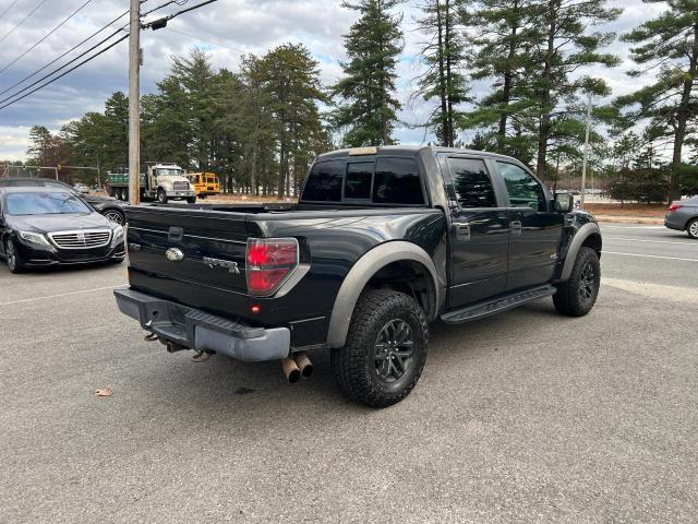 FORD F150 SVT R 2011 black crew pic gas 1FTFW1R68BFA37996 photo #4