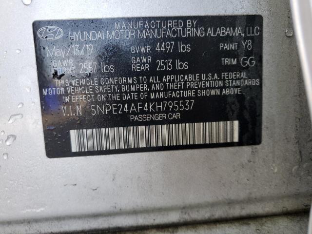 2019 HYUNDAI SONATA SE - 5NPE24AF4KH795537