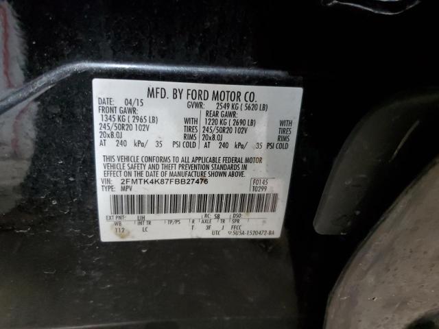 2015 FORD EDGE TITAN - 2FMTK4K87FBB27476